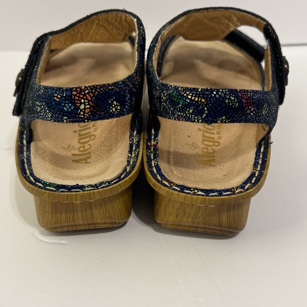 Alegria Multicolor Patterned Sandals Adjustable S… - image 8